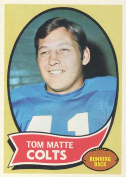 1970 Topps #142 Tom Matte