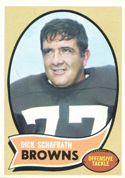 1970 Topps #143 Dick Schafrath