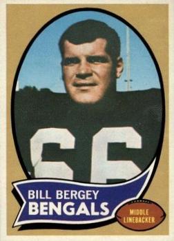 1970 Topps #168 Bill Bergey RC