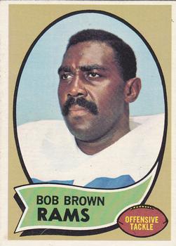 1970 Topps #178 Bob Brown OT