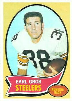 1970 Topps #184 Earl Gros