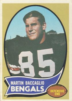 1970 Topps #187 Martin Baccaglio RC