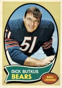 1970 Topps #190 Dick Butkus