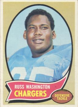 1970 Topps #206 Russ Washington RC