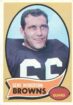 1970 Topps #233 Gene Hickerson