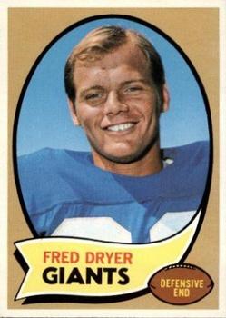 1970 Topps #247 Fred Dryer RC