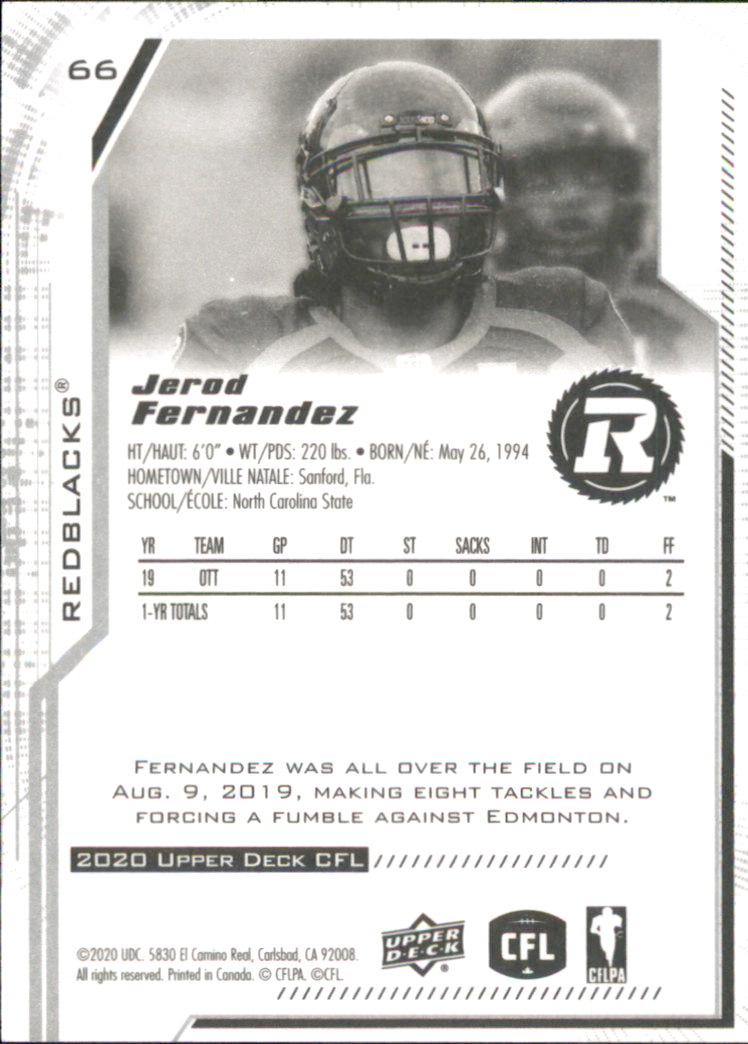B6609- 2020 Upper Deck CFL Football Card #s 1-200 -You Pick- 15+ FREE US SHIP - Picture 49 of 165