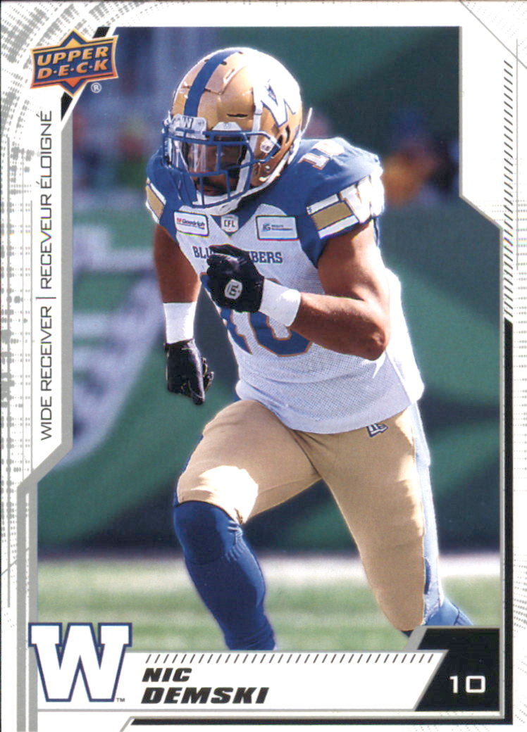 B6609- 2020 Upper Deck CFL Football Card #s 1-200 -You Pick- 15+ FREE US SHIP - Picture 52 of 165