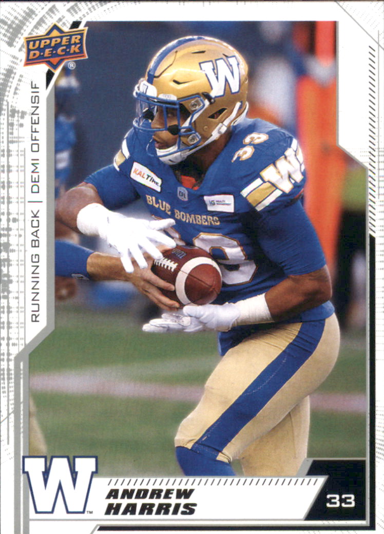 B6609- 2020 Upper Deck CFL Football Card #s 1-200 -You Pick- 15+ FREE US SHIP - Picture 72 of 165