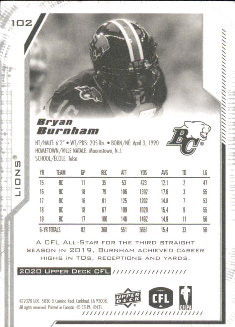 B6609- 2020 Upper Deck CFL Football Card #s 1-200 -You Pick- 15+ FREE US SHIP - Picture 81 of 165