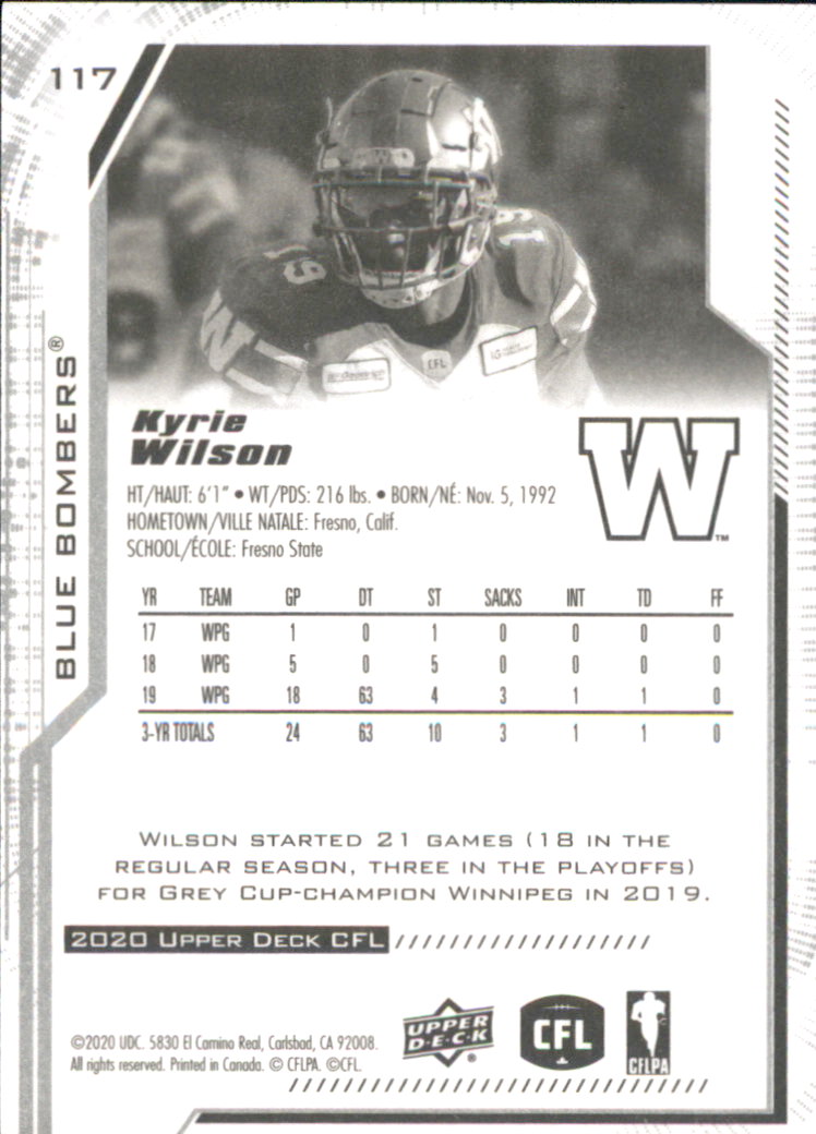 B6609- 2020 Upper Deck CFL Football Card #s 1-200 -You Pick- 15+ FREE US SHIP - Picture 89 of 165