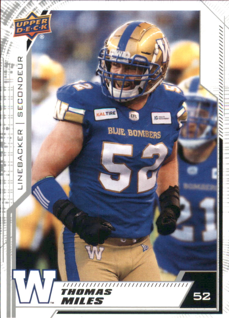B6609- 2020 Upper Deck CFL Football Card #s 1-200 -You Pick- 15+ FREE US SHIP - Picture 92 of 165