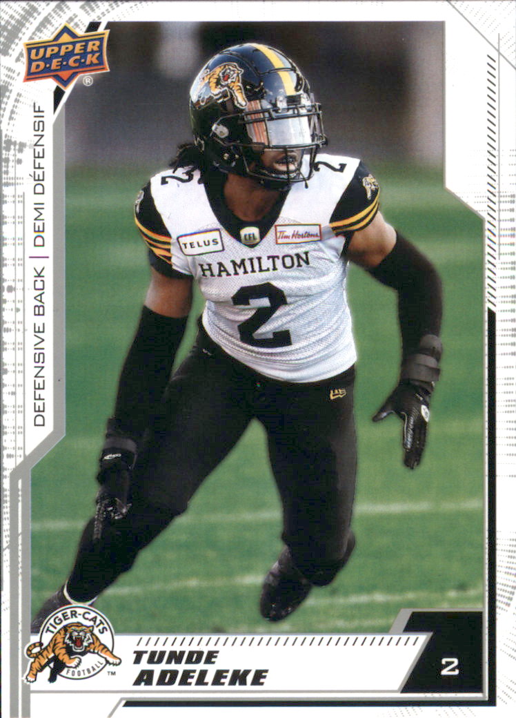 B6609- 2020 Upper Deck CFL Football Card #s 1-200 -You Pick- 15+ FREE US SHIP - Picture 98 of 165
