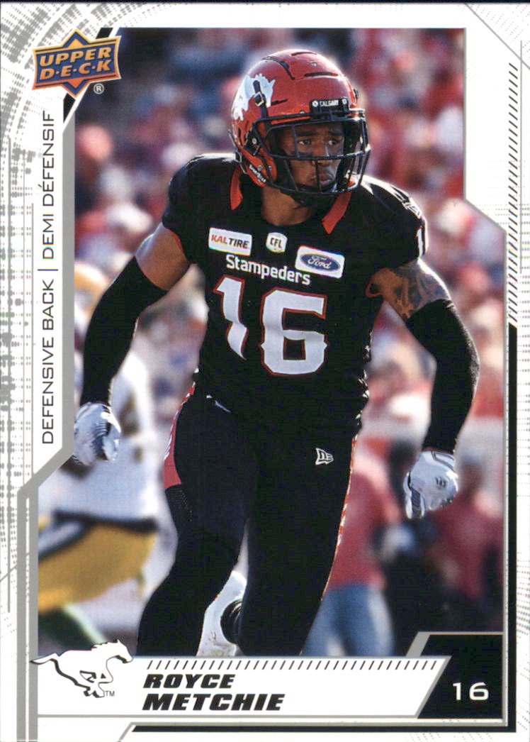 B6609- 2020 Upper Deck CFL Football Card #s 1-200 -You Pick- 15+ FREE US SHIP - Picture 100 of 165