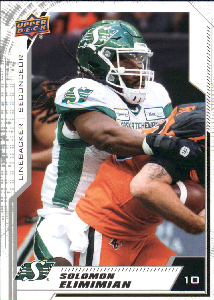 B6609- 2020 Upper Deck CFL Football Card #s 1-200 -You Pick- 15+ FREE US SHIP - Picture 118 of 165
