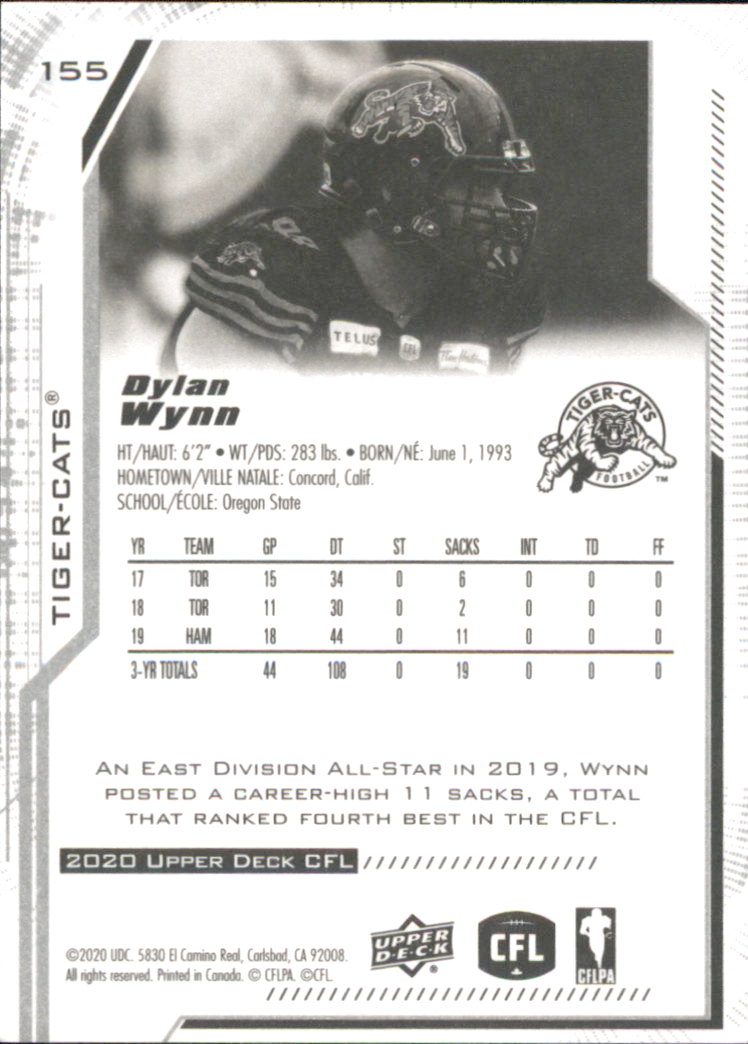 B6609- 2020 Upper Deck CFL Football Card #s 1-200 -You Pick- 15+ FREE US SHIP - Picture 123 of 165