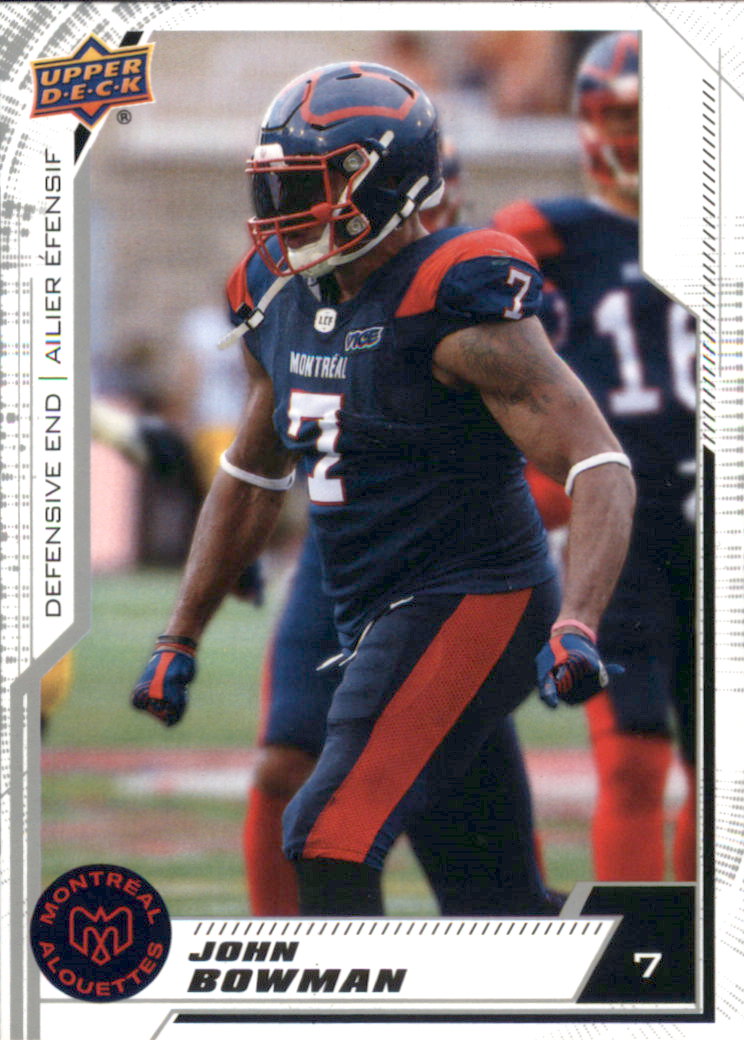 B6609- 2020 Upper Deck CFL Football Card #s 1-200 -You Pick- 15+ FREE US SHIP - Picture 144 of 165
