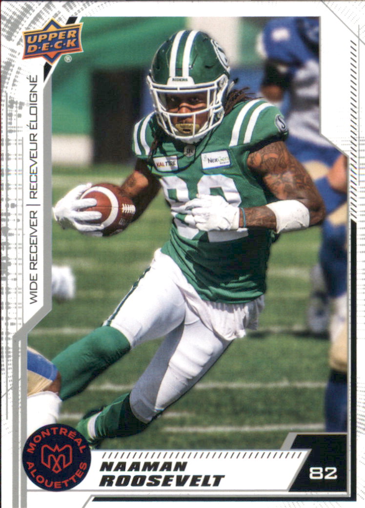 B6609- 2020 Upper Deck CFL Football Card #s 1-200 -You Pick- 15+ FREE US SHIP - Picture 148 of 165