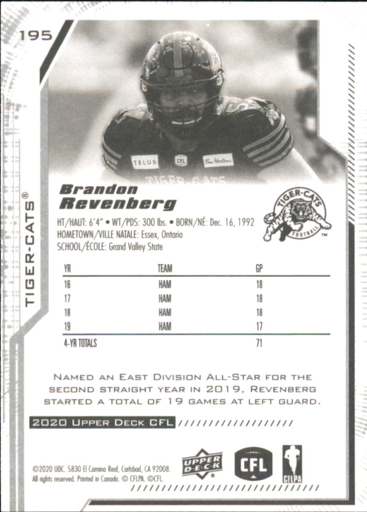 B6609- 2020 Upper Deck CFL Football Card #s 1-200 -You Pick- 15+ FREE US SHIP - Picture 157 of 165