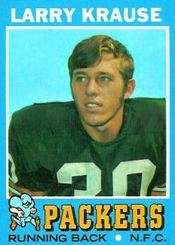 1971 Topps #12 Larry Krause RC