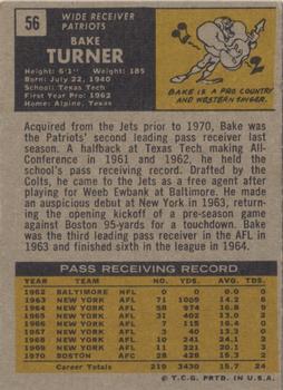 1971 Topps #79 Bob Tucker RC back image