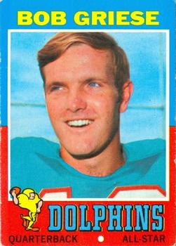 1971 Topps #160 Bob Griese