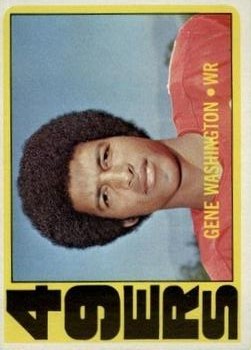 1972 Topps #90 Gene Washington 49er