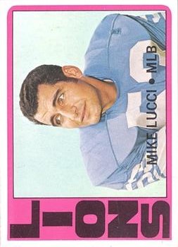 1972 Topps #302 Mike Lucci