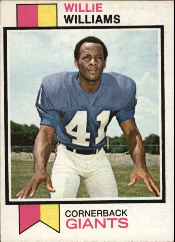 1973 Topps #231 Willie Williams RC