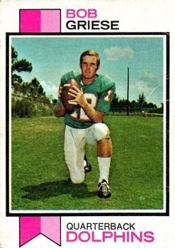 1973 Topps #295 Bob Griese