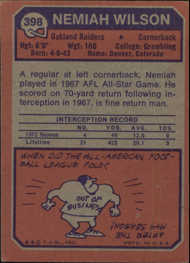 A8695- 1973 Topps FB #s 301-400 APPROXIMATE GRADE -You Pick- 15+ FREE US SHIP - Bild 12 von 13