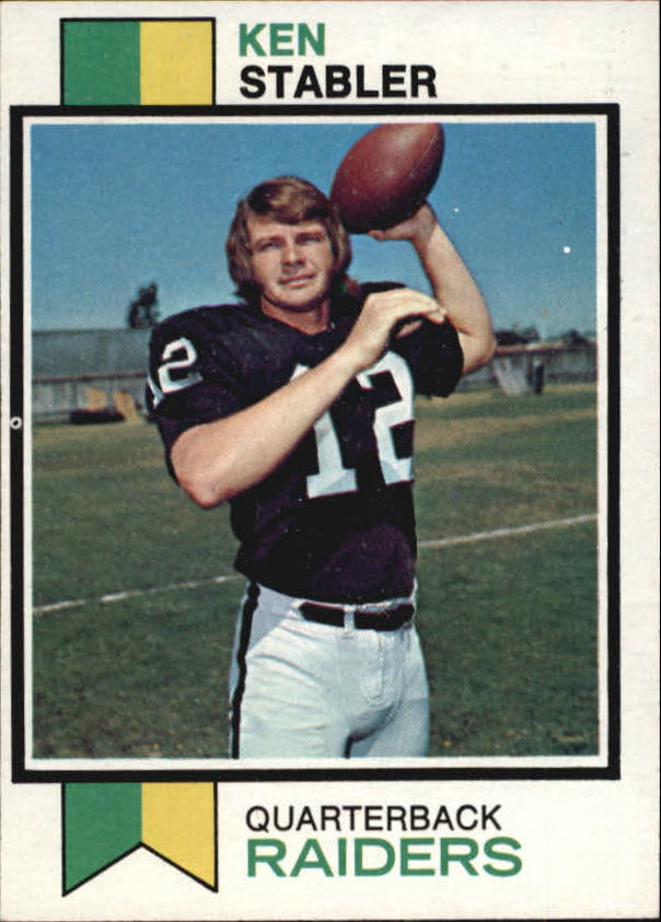 1973 Topps #487 Ken Stabler RC