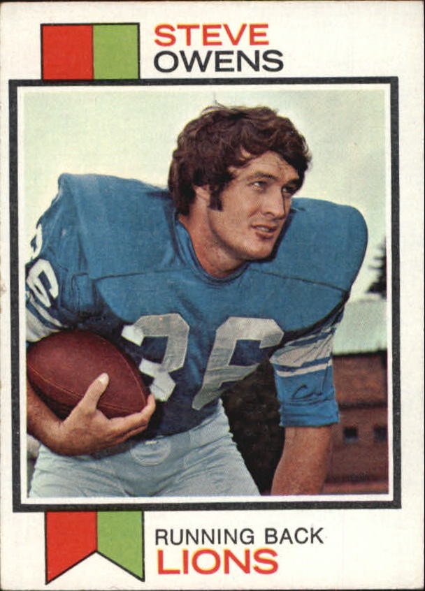 1973 Topps #495 Steve Owens