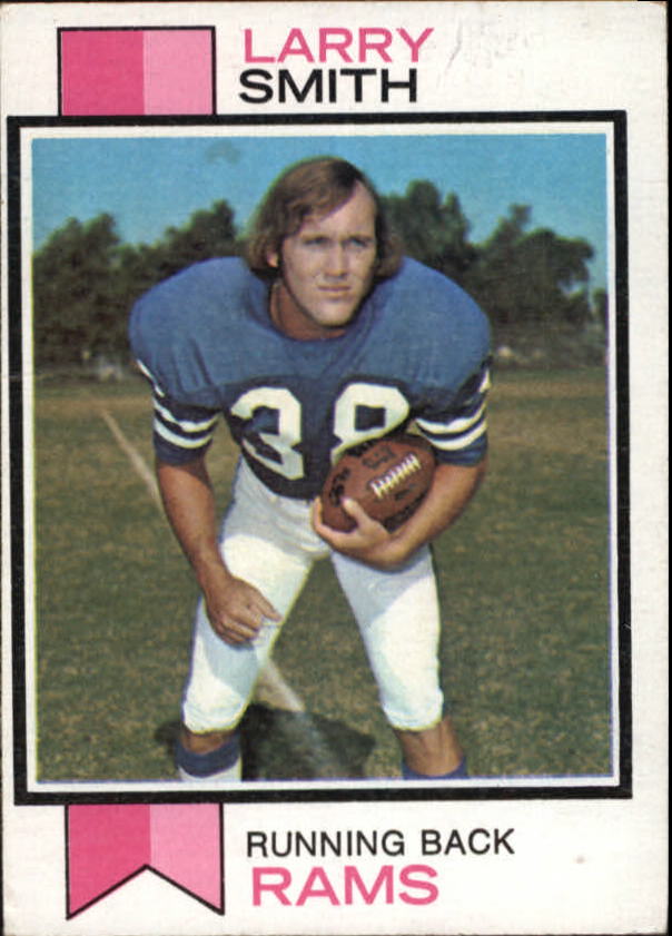 1973 Topps #504 Larry Smith RB RC
