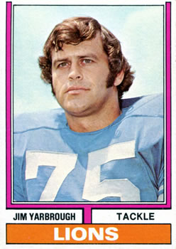 1974 Topps #24 Jim Yarbrough