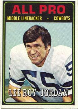 1974 Topps #138 Lee Roy Jordan AP