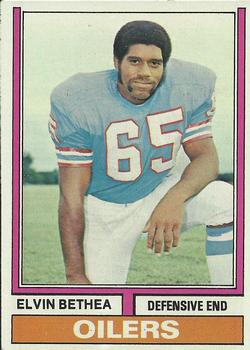 : 1974 Topps # 226 Elvin Bethea Houston Oilers (Football