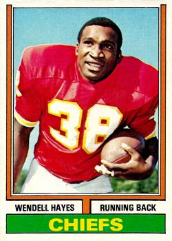 1974 Topps #244 Wendell Hayes