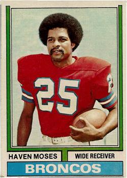 1974 Topps #295 Haven Moses