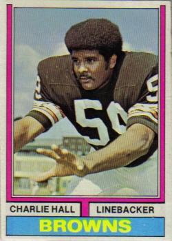 Gene Hickerson Cleveland Browns Topps Football Poster 1970 