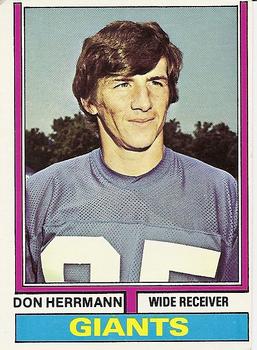1974 Topps #481 Don Herrmann