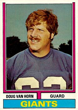 1974 Topps #507 Doug Van Horn