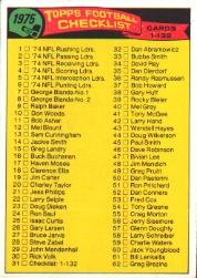1975 Topps #31 Checklist 1-132