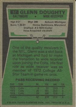 1975 Topps #57 Glenn Doughty back image