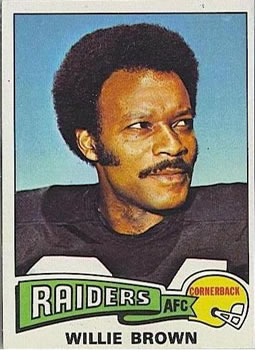 1975 Topps #95 Willie Brown