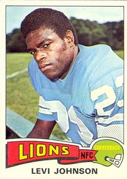 1975 Topps Football Herb Orvis Detroit Lions Card #514