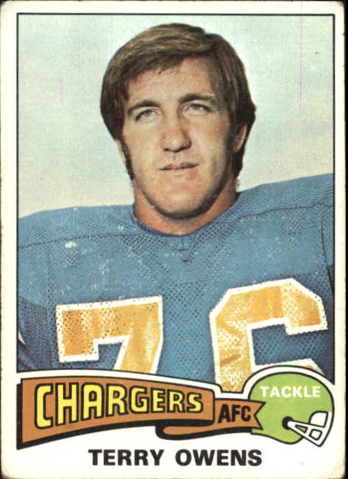 1975 Topps #256 Terry Owens