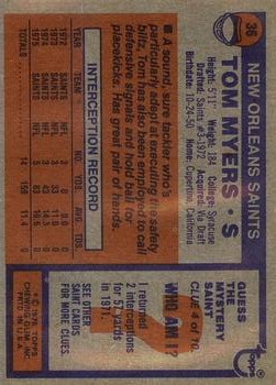 1976 Topps Football (Pick Card From List) C152 11-24 - Picture 23 of 411