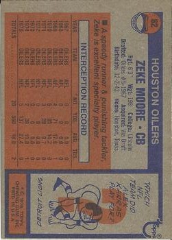 1976 Topps Football (Pick Card From List) C152 11-24 - Picture 52 of 411