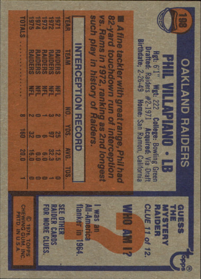 1976 Topps Football (Pick Card From List) C152 11-24 - Picture 143 of 411